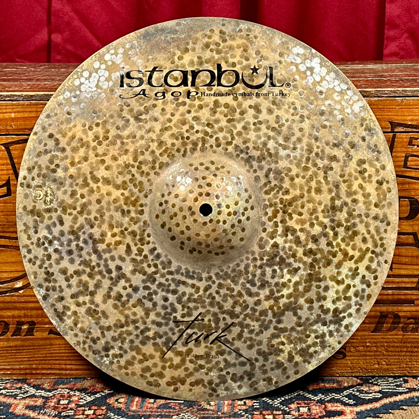 16" Istanbul Agop Turk Crash Cymbal 960g *Video*