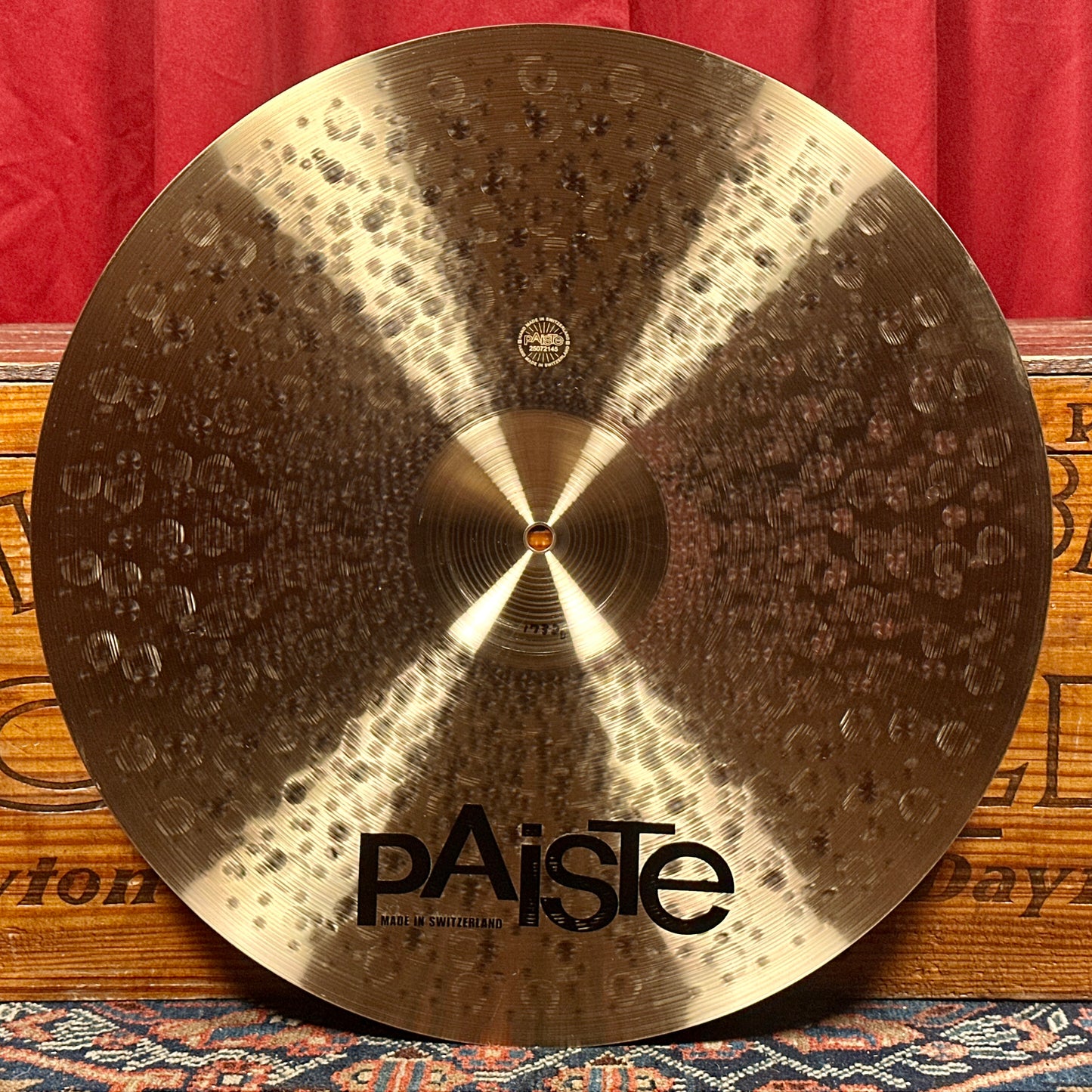 19" Paiste Signature Dark Energy Crash Mark I Cymbal 1732g *Video*