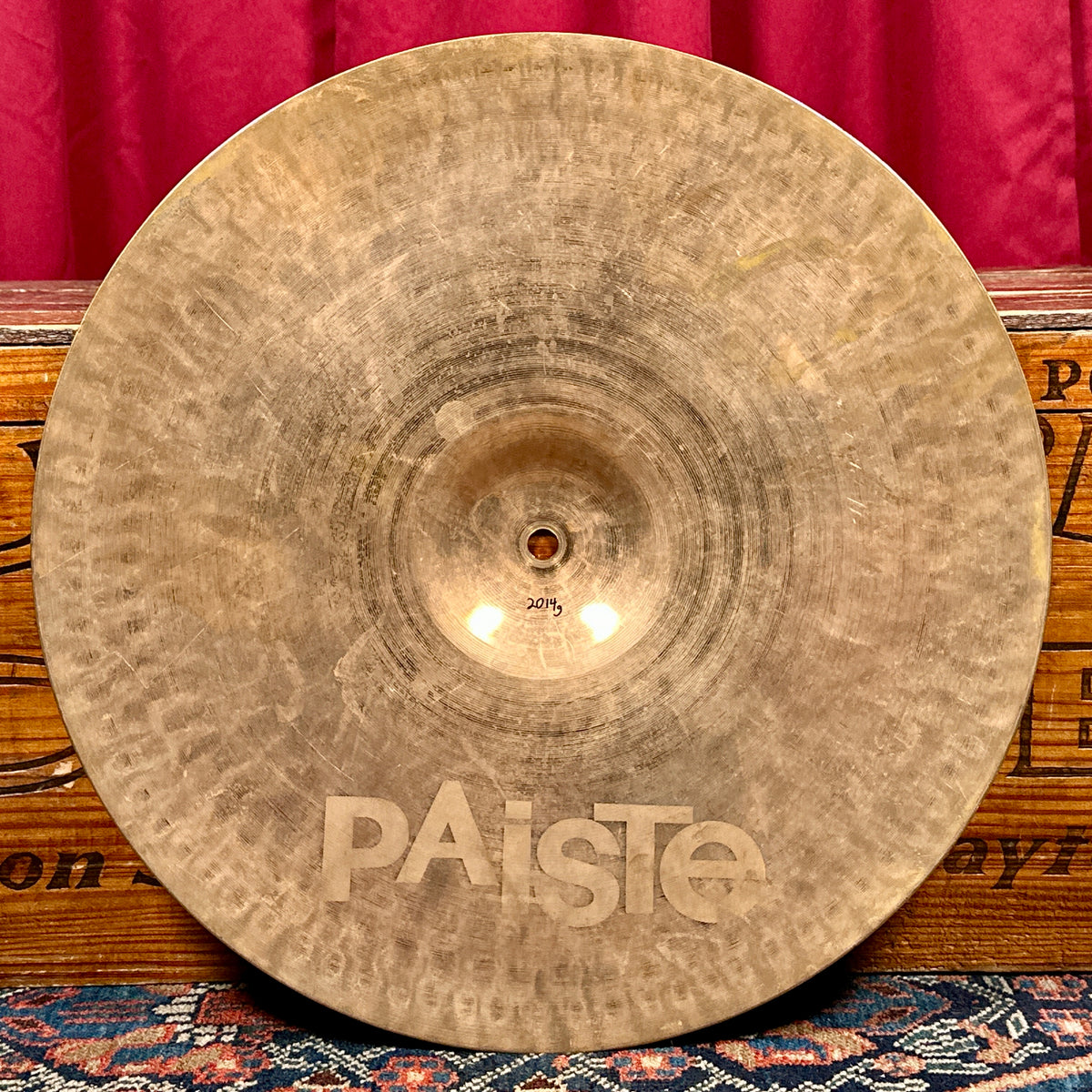 18" Paiste 1990s 900 Series Multi-Purpose Crash Ride Cymbal 2014g *Video* Purple Label