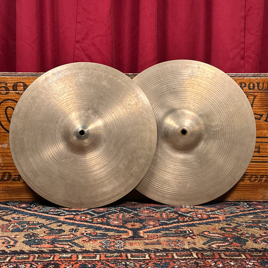 14" Zildjian A 1950s Hi-Hat Cymbal Pair 768g/792g *Video Demo*