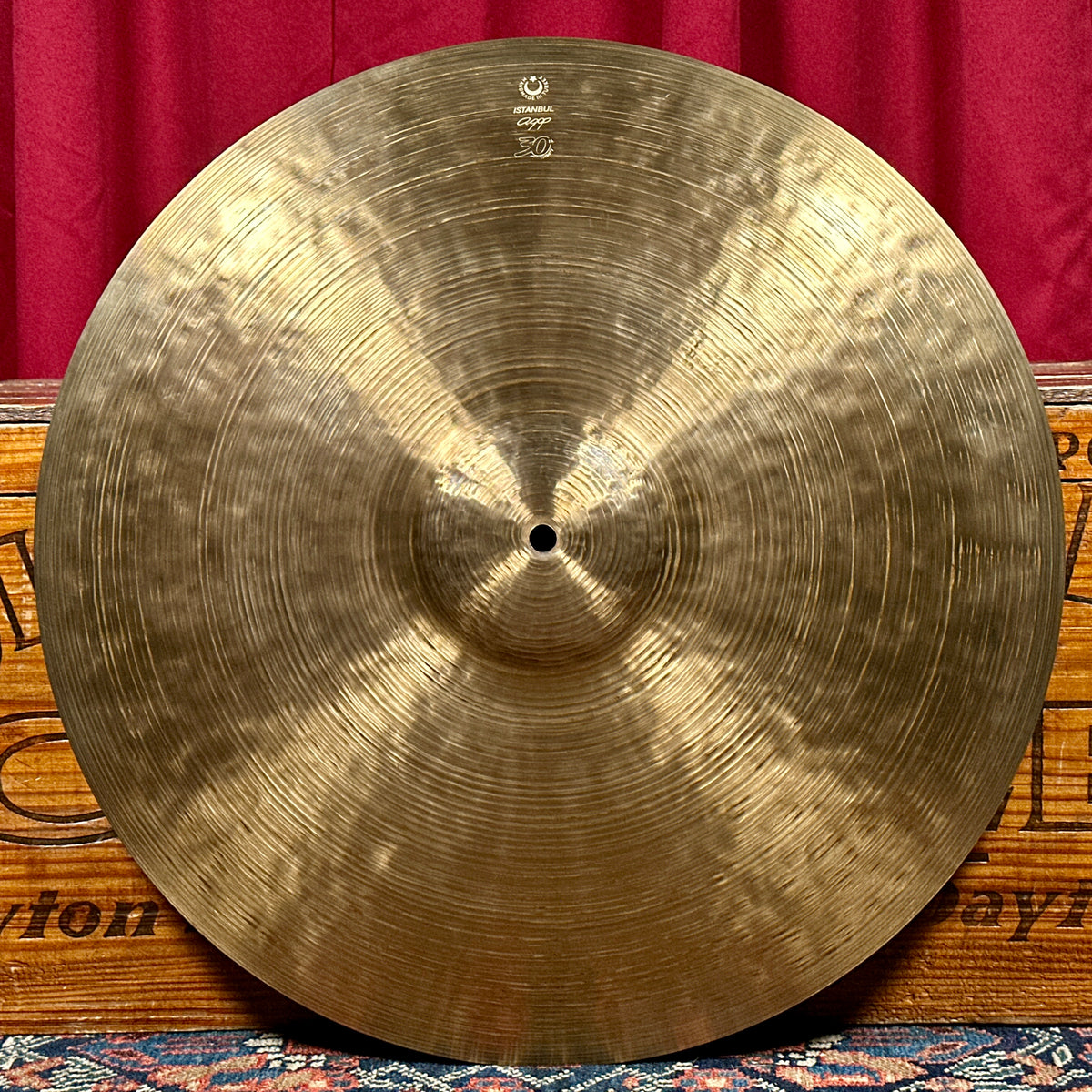 20" Istanbul Agop 30th Anniversary Ride Cymbal 1940g *Video*