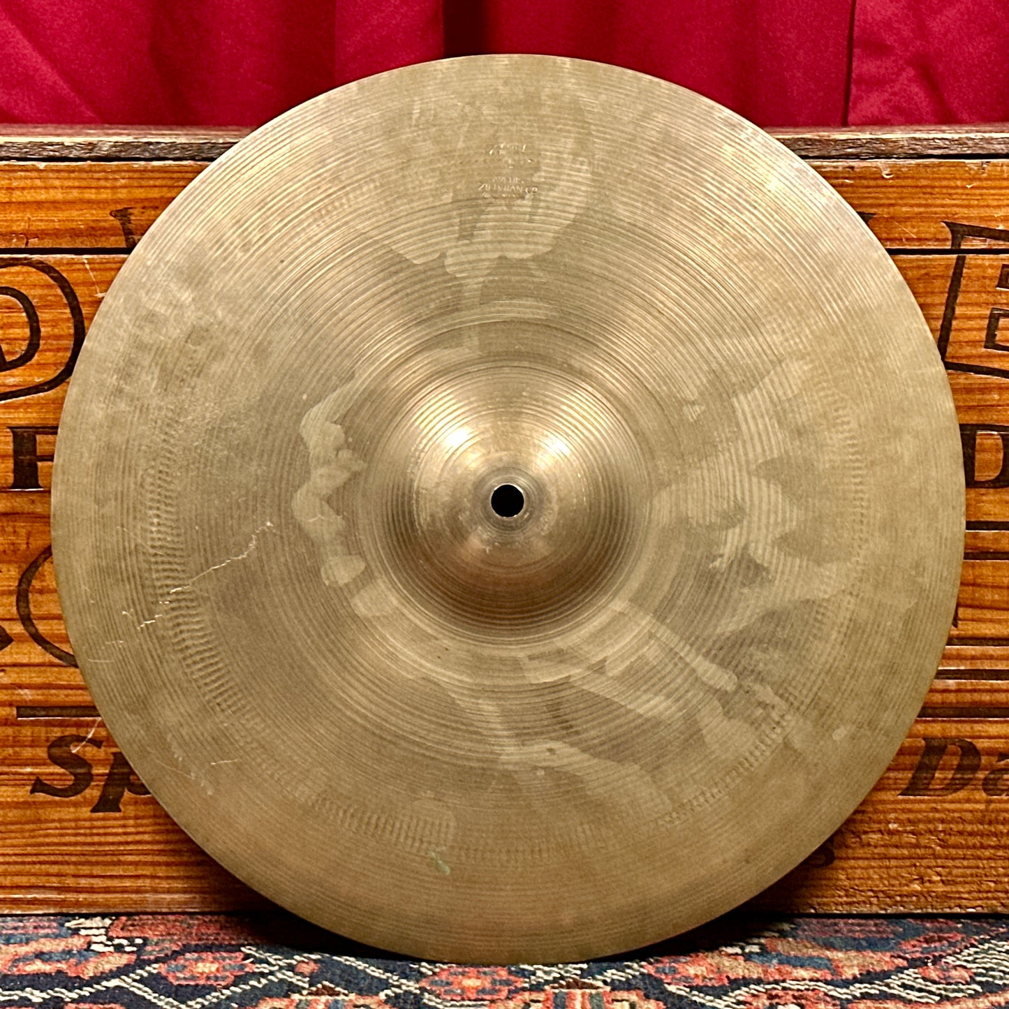 14" Zildjian A 1940s Trans Stamp Hi-Hat Cymbal Pair 712g/762g *Video Demo*