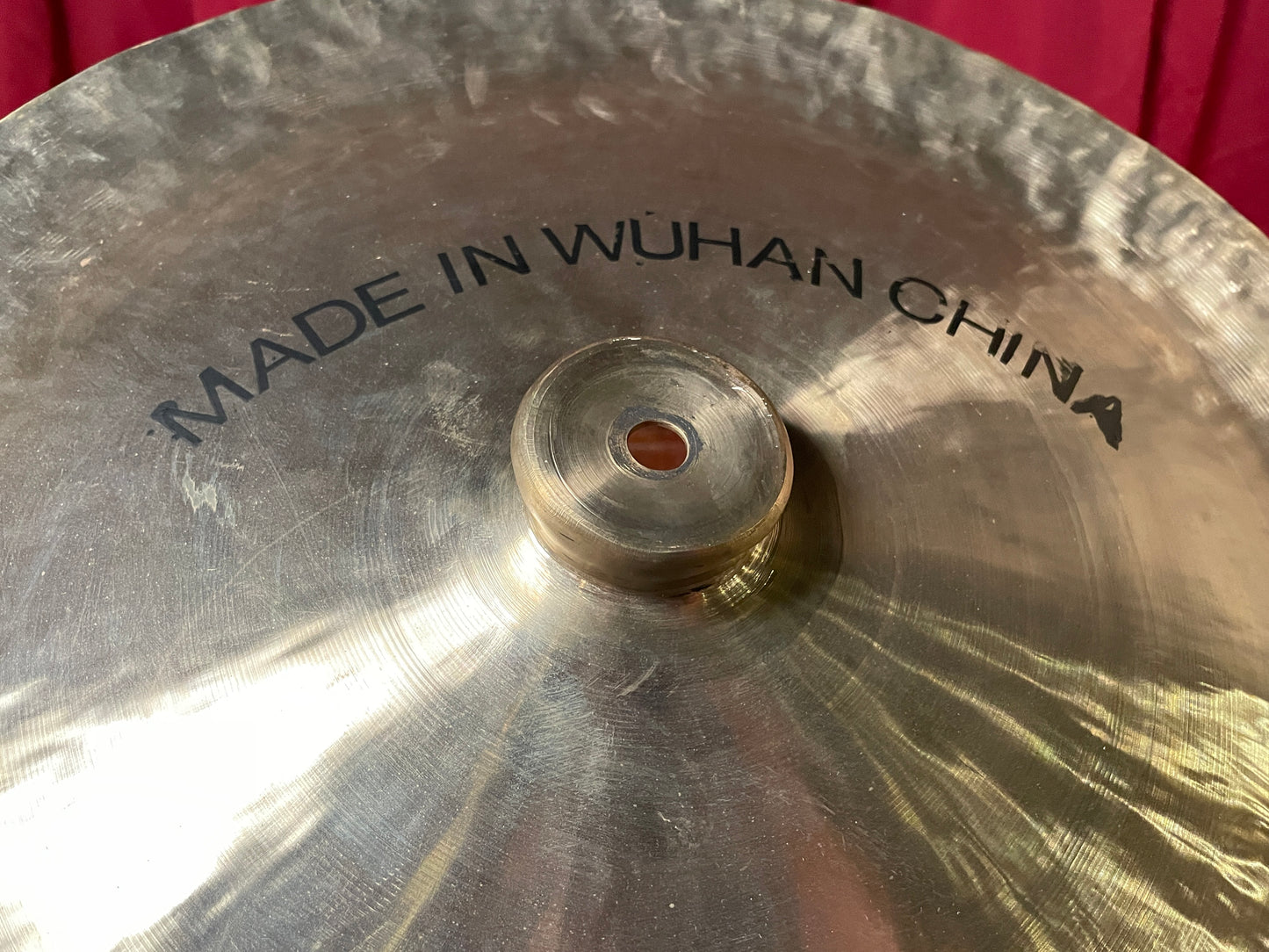 18" Wuhan China Cymbal 2084g *Video Demo*