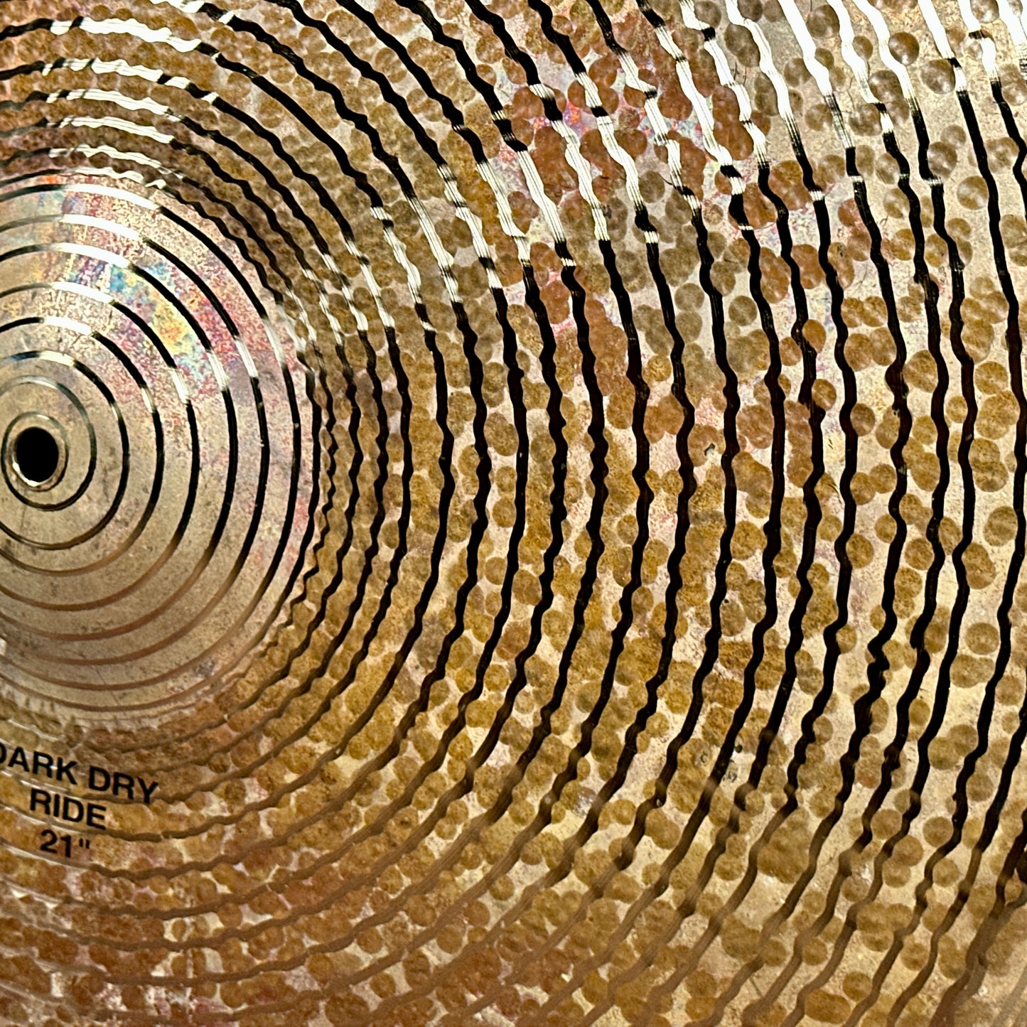 21" Paiste Masters Dark Dry Ride Cymbal 2830g *Video*