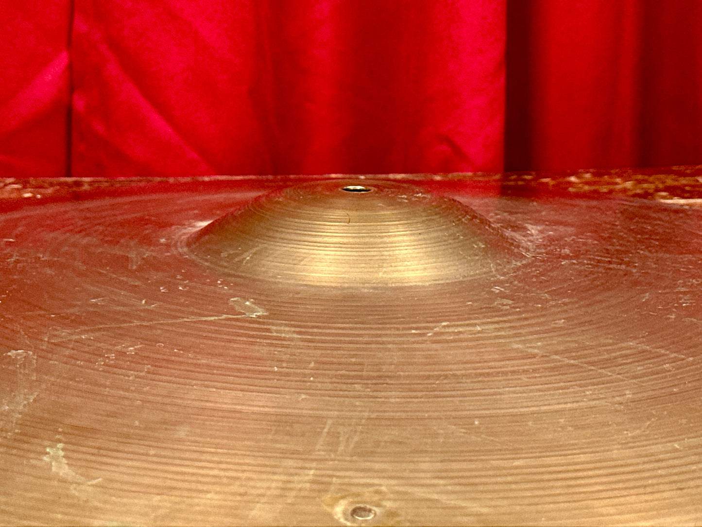22" Zildjian A 1950s Large Stamp Ride Cymbal w/ Rivets 2734g *Video Demo*