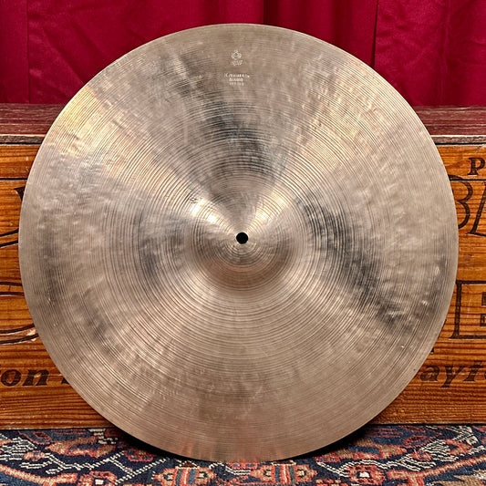 18" K. Zildjian Istanbul 1960s-1970s New Stamp Crash Ride Cymbal 1380g