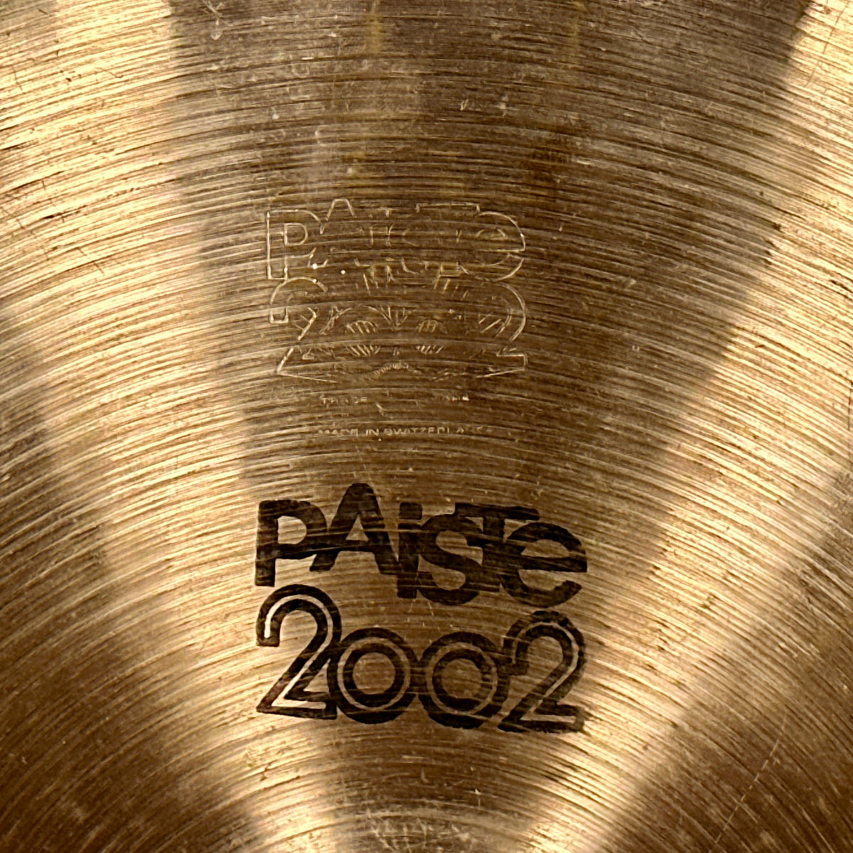 14" Paiste 1977 2002 Sound Edge Bottom Single Hi-Hat Cymbal 1046g