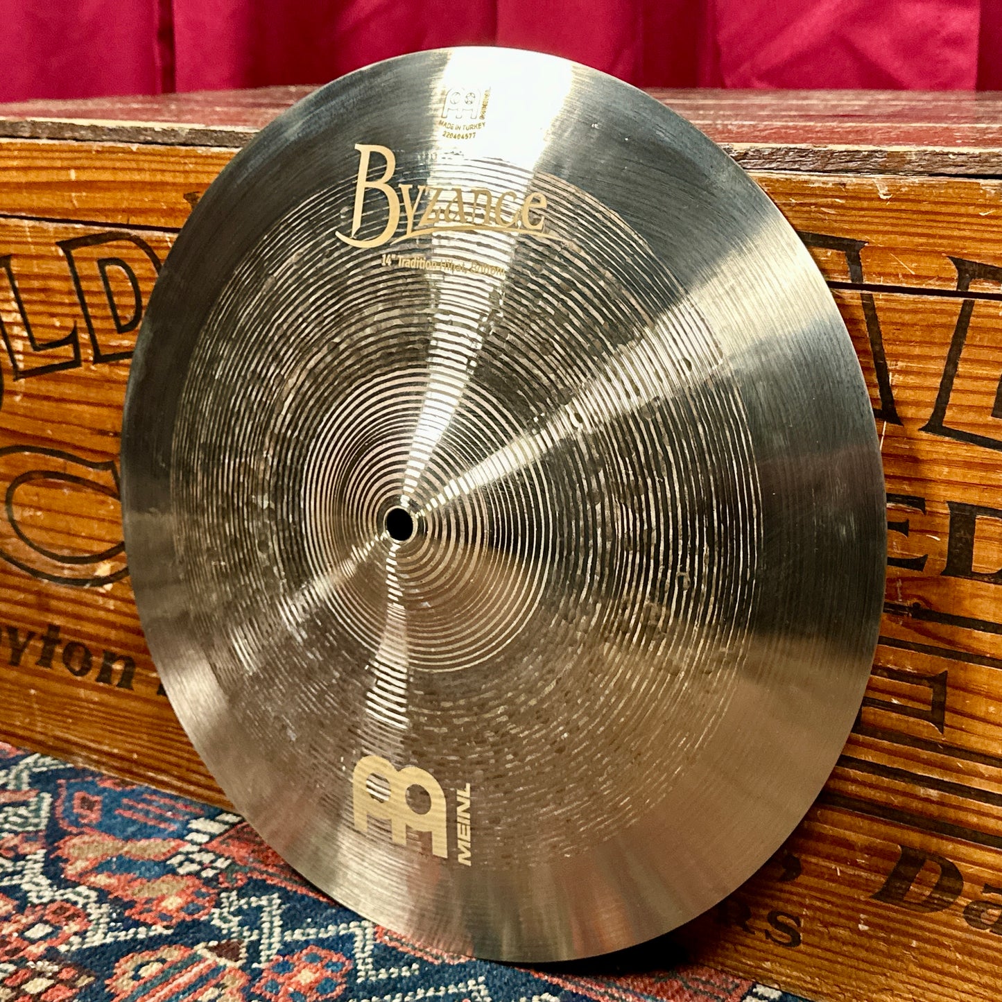 14" Meinl Byzance Jazz Tradition Hi-Hat Cymbal Pair 880g/1008g * Video*