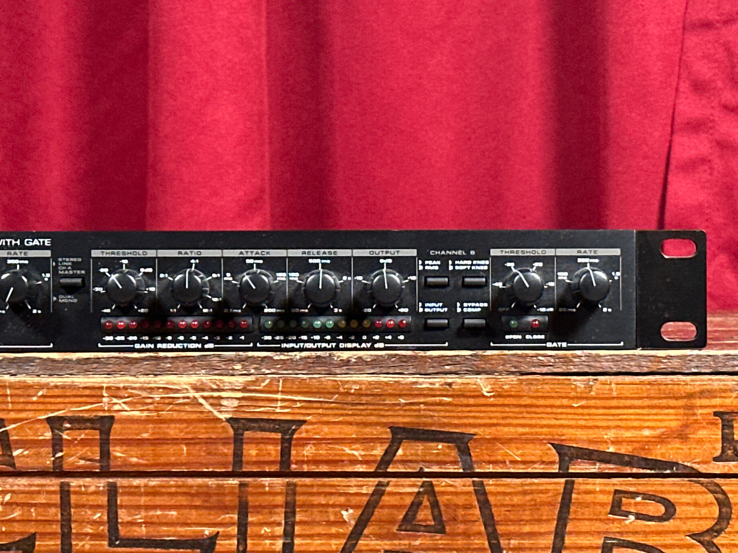 1990s Alesis 3630 Dual Channel Compressor / Limiter with Gate