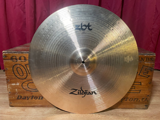 22" Zildjian ZBT Ride Cymbal 3380g