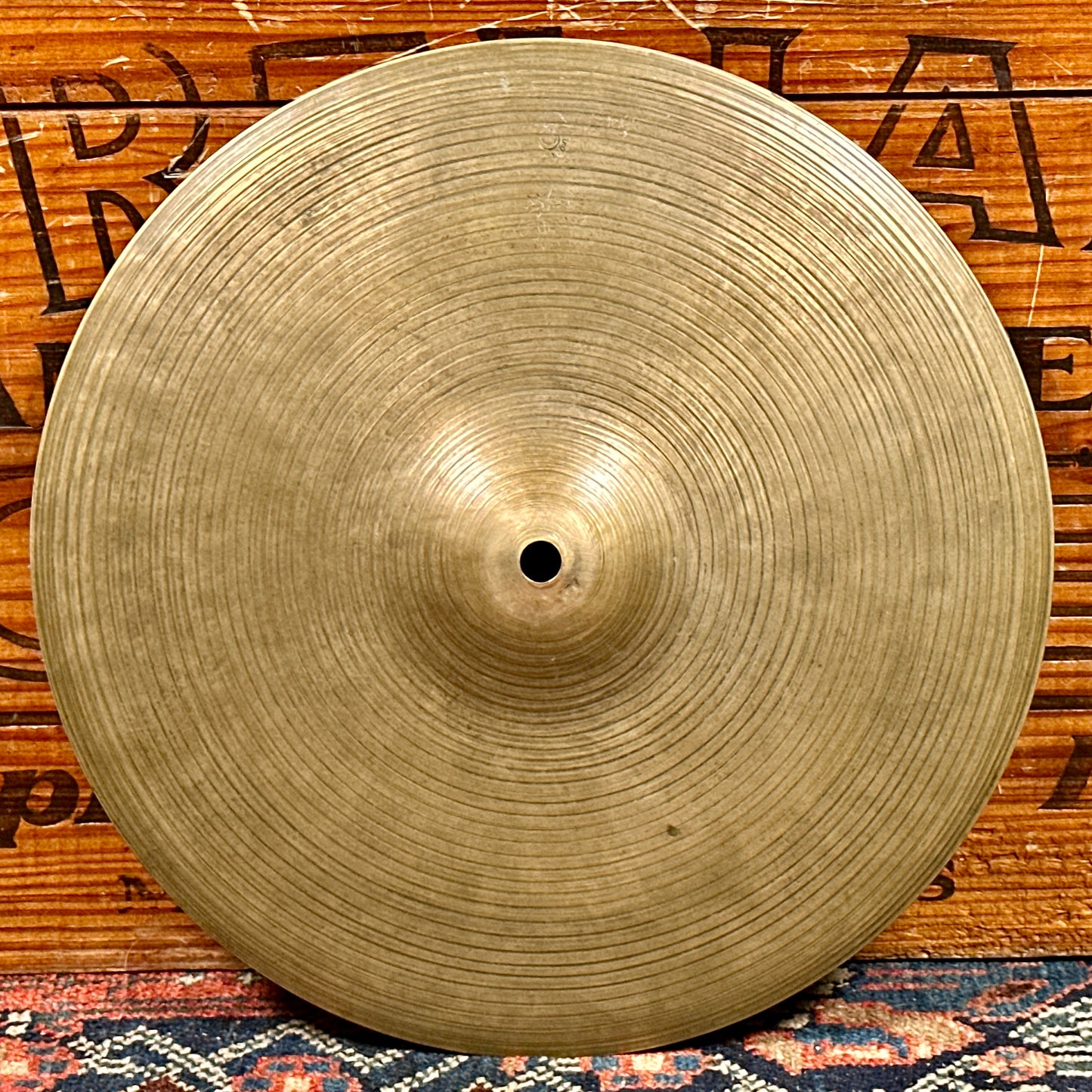 12" K. Zildjian Istanbul 1959-66 Intermediate Stamp Hi-Hat Cymbal Pair 512g/598g *Video Demo*