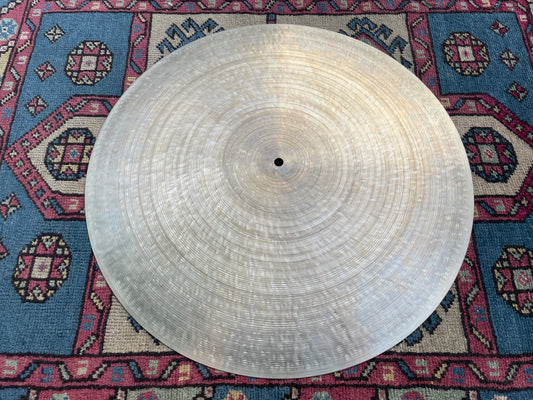 22" Masterwork Jazz Master Flat Ride Cymbal Turkish Hand Hammered 3340g