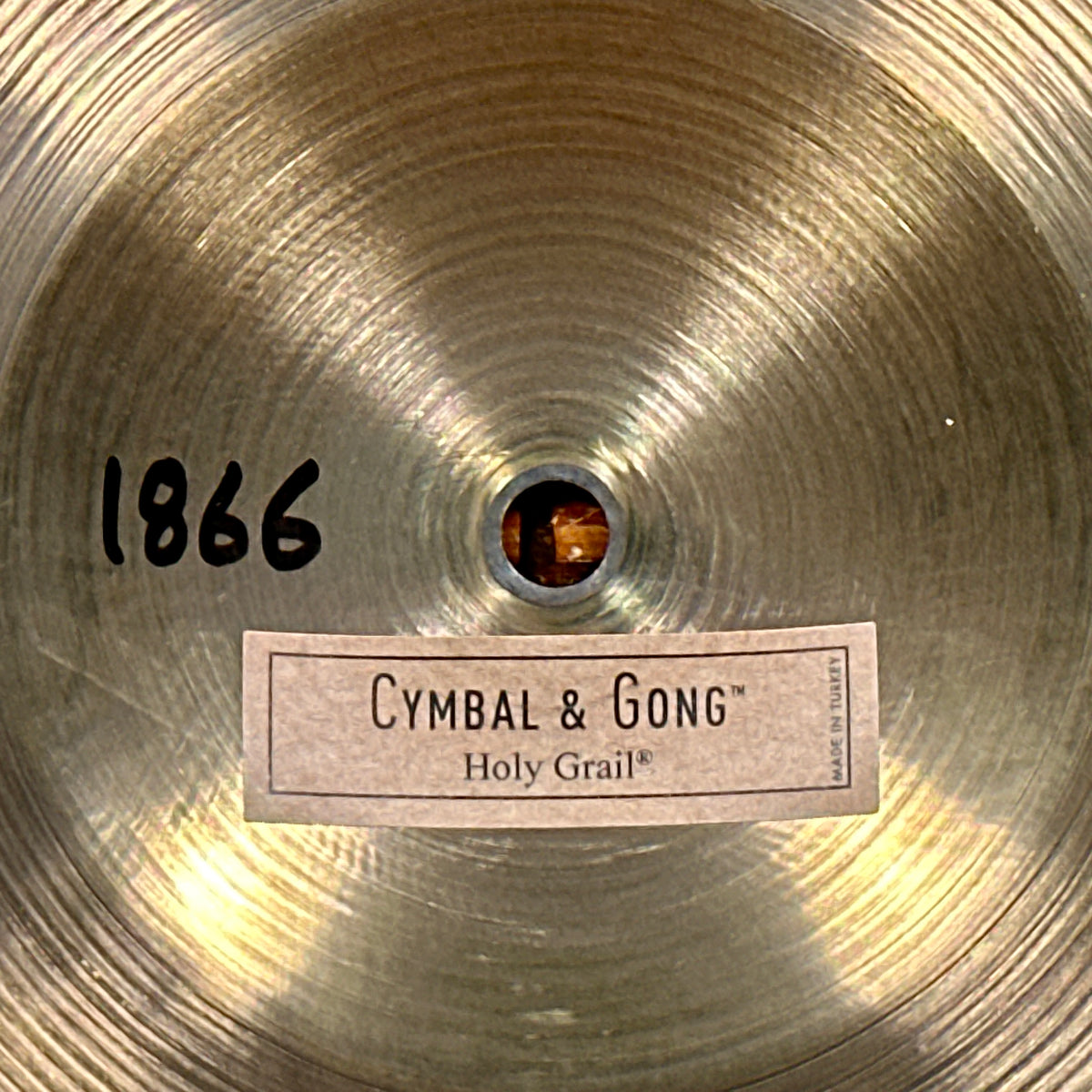 20" Cymbal & Gong Holy Grail American Style Ride Cymbal 1866g