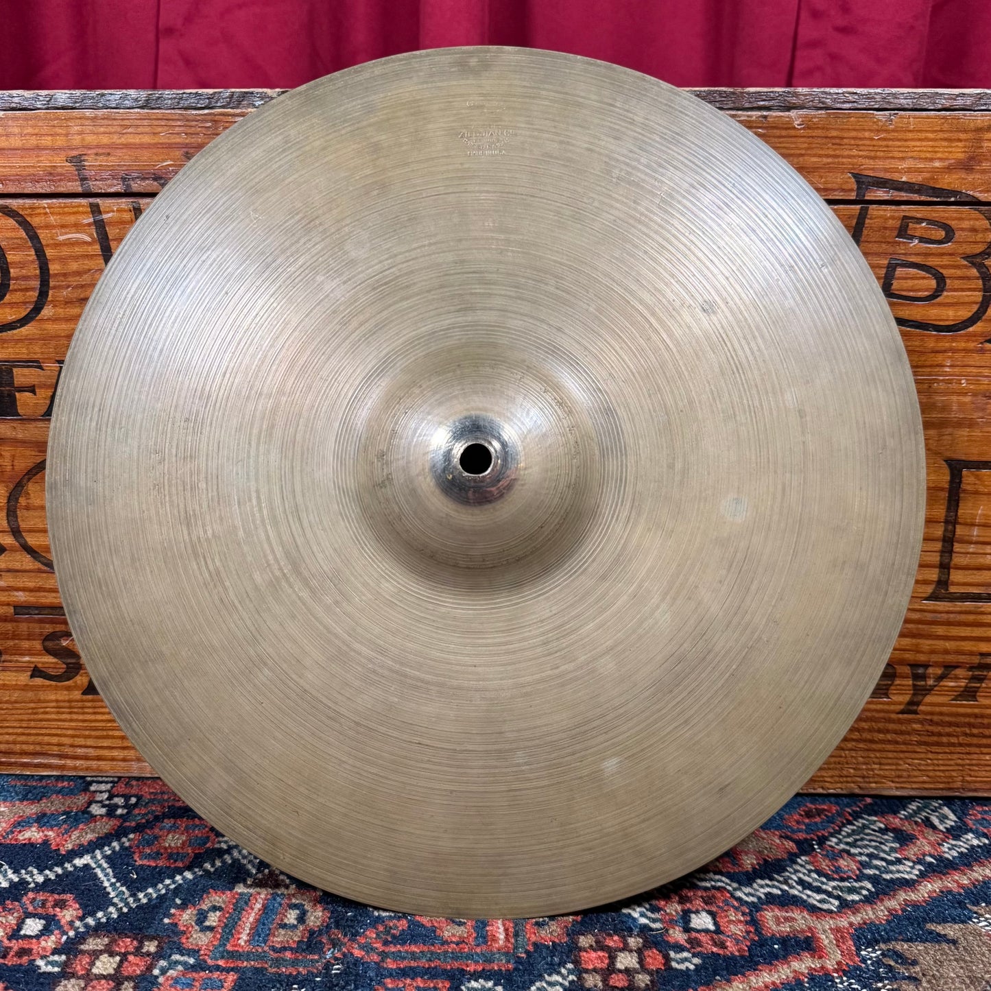 14" Zildjian A 1940s-1950s Trans Stamp Hi-Hat Cymbal Pair 660g/714g *Video Demo*