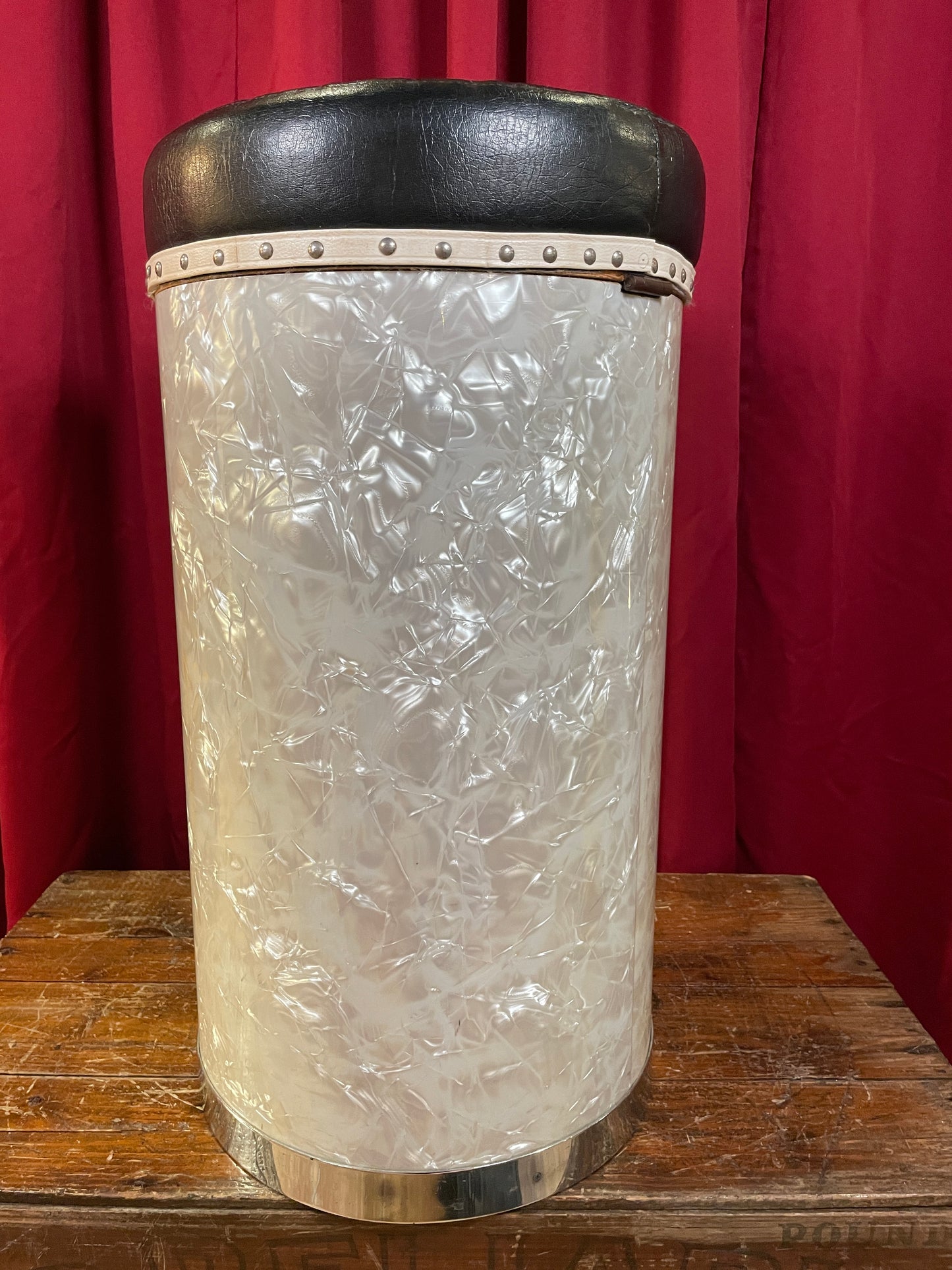 Vintage Slingerland No. 882 Pac-All Canister Drum Throne Buddy Rich
