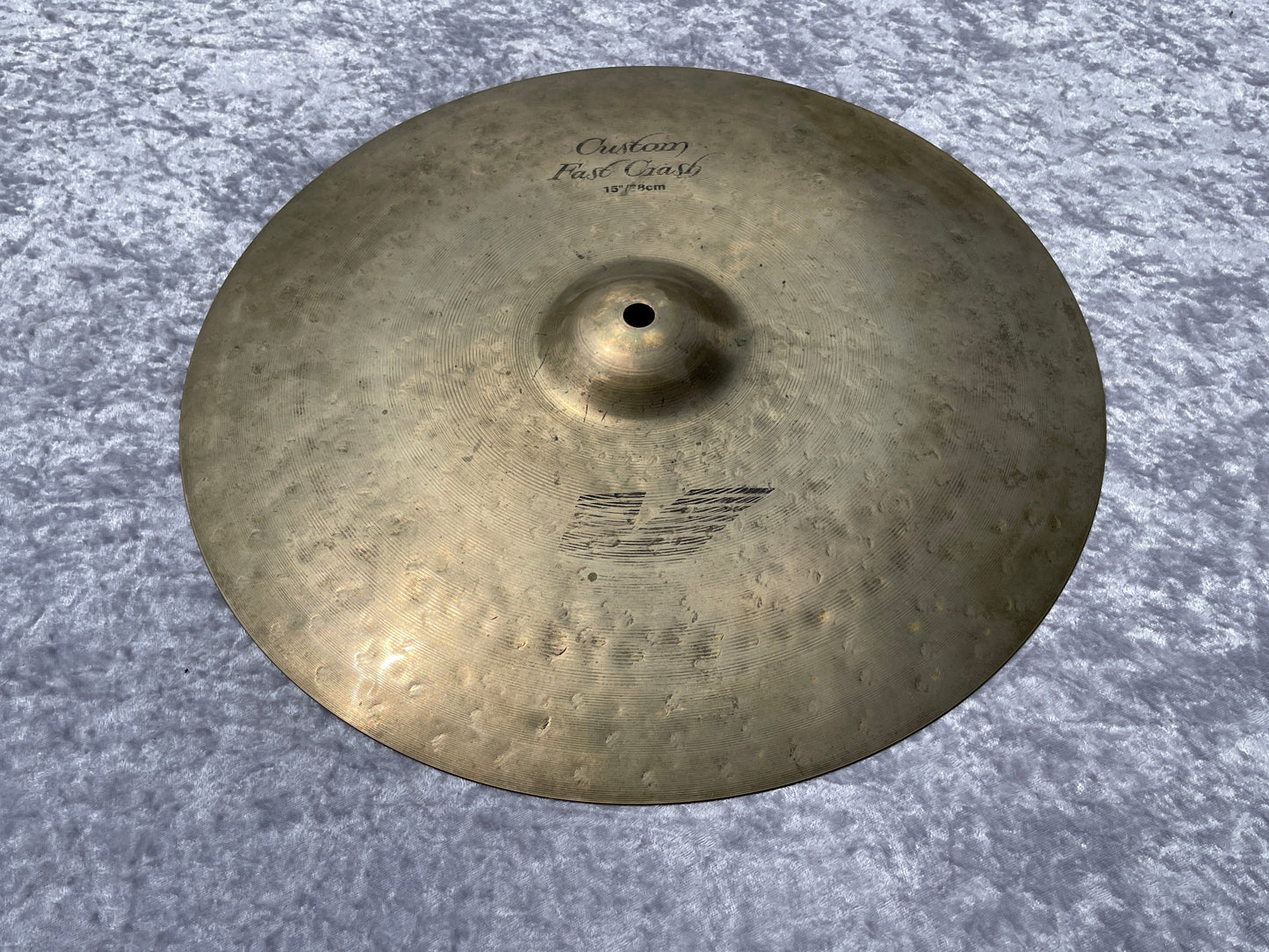 15" Zildjian K Custom Fast Crash Cymbal 928g