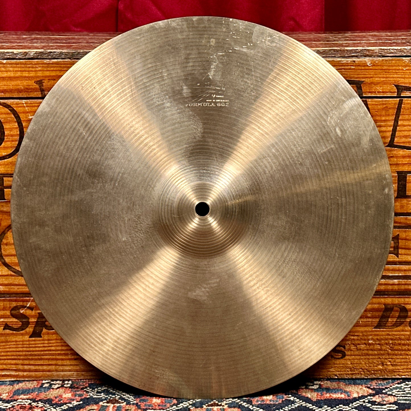 14" Paiste Formula 602 Pre-Serial 1960s Hi-Hat Cymbal Pair 790g/872g *Video Demo*