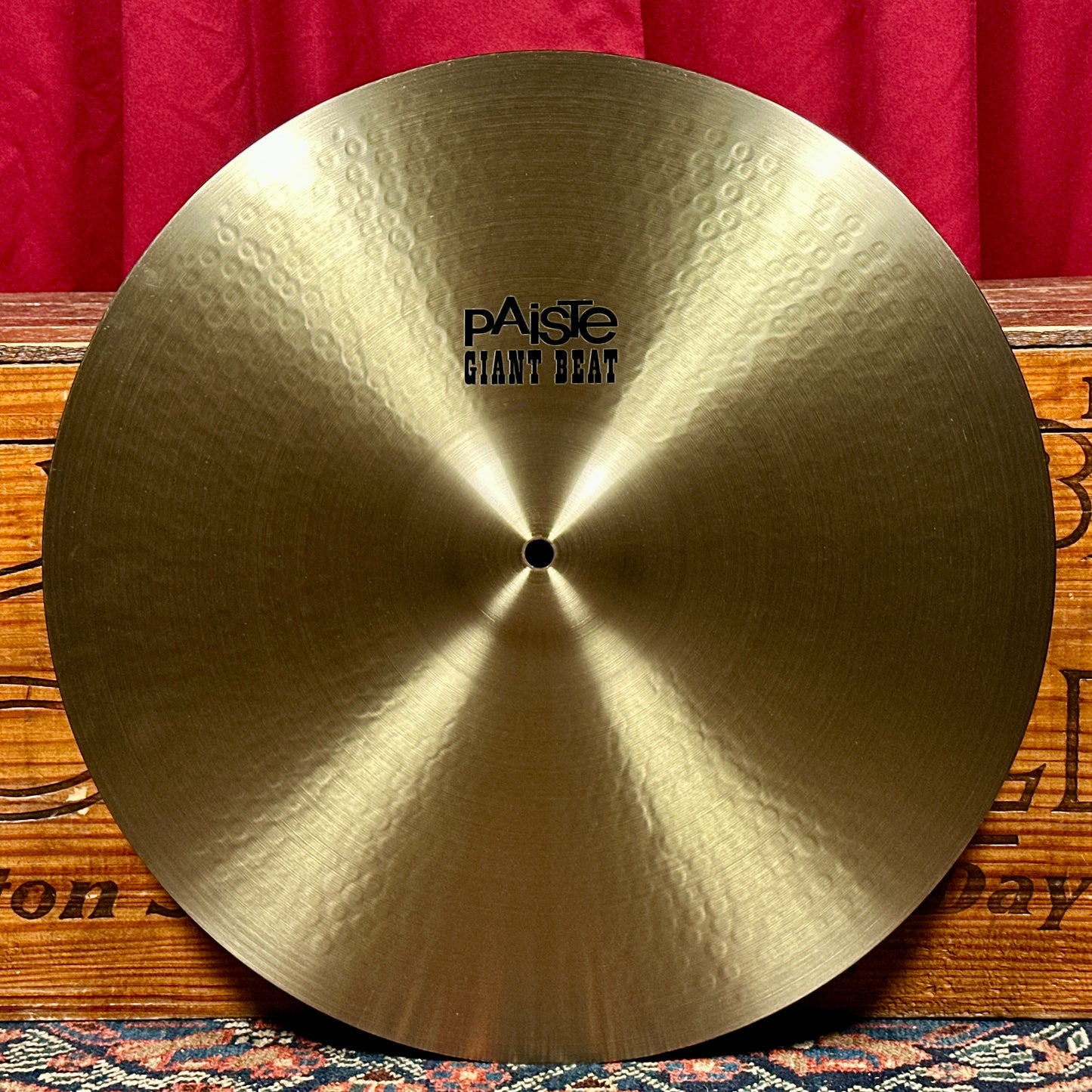 18" Paiste Giant Beat Multifunctional Crash Ride Cymbal 1310g *Video*