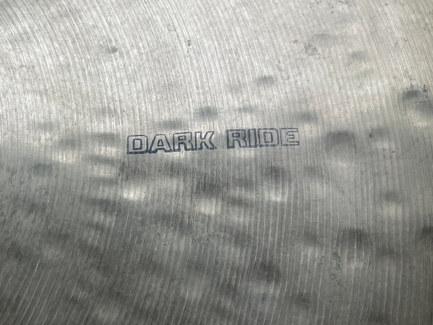 1978 20" Paiste Sound Creation Dark Ride Cymbal Black Label 2582g *Video Demo*