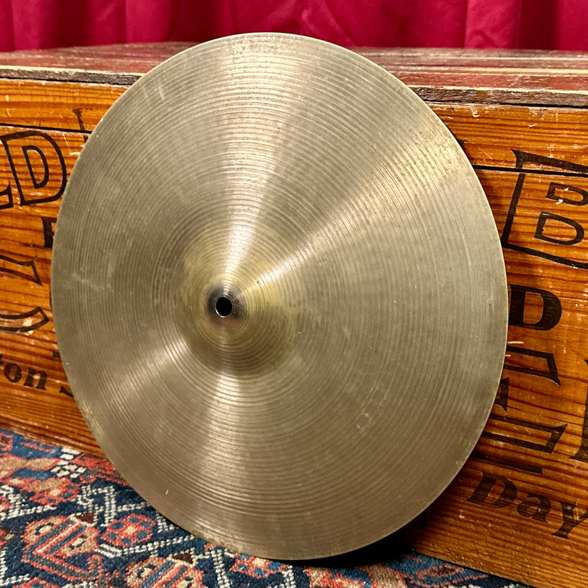14" Zildjian A 1970s New Beat Hi-Hat Cymbal Pair 858g/1378g *Video*