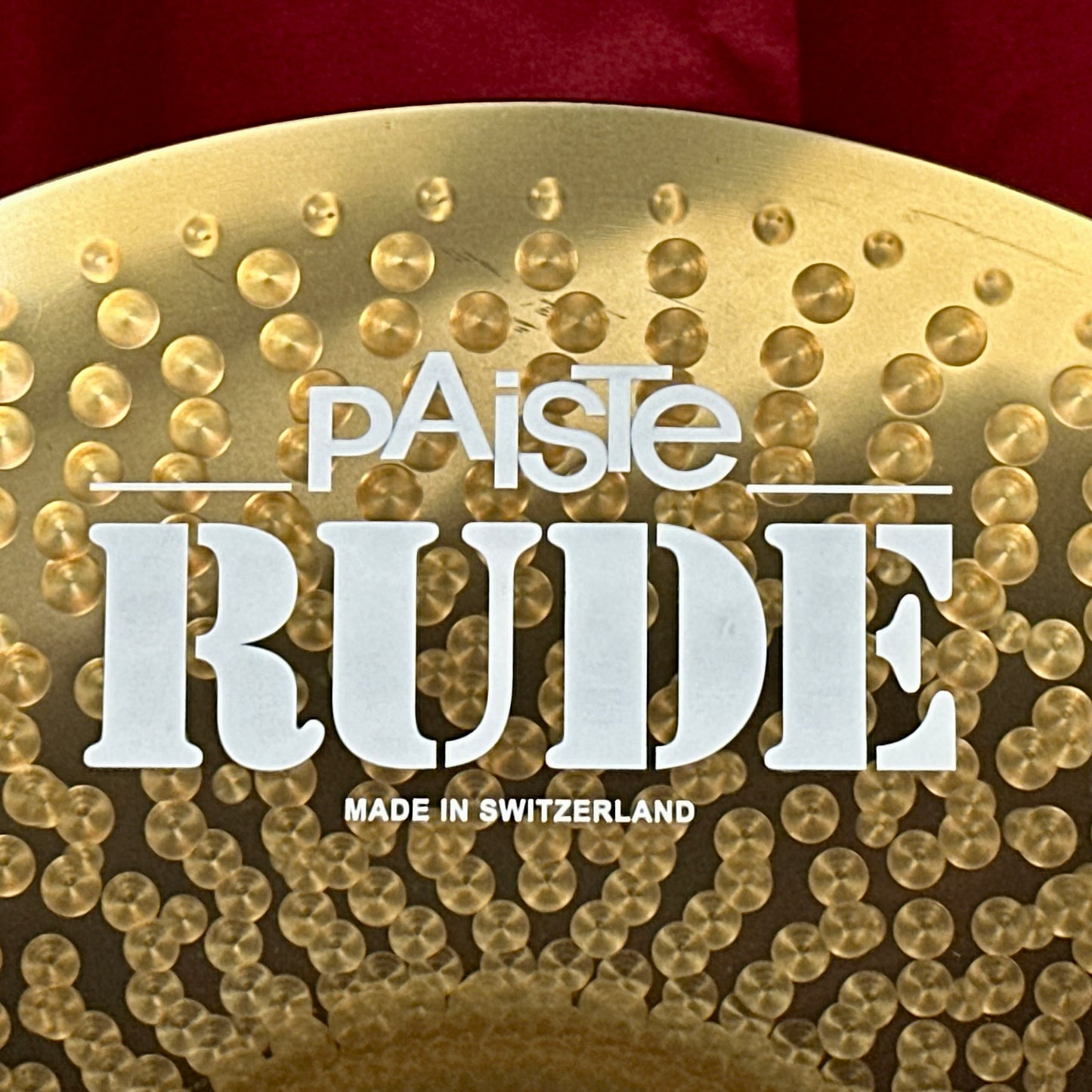 19" Paiste RUDE Crash/Ride Cymbal 2124g *Video*
