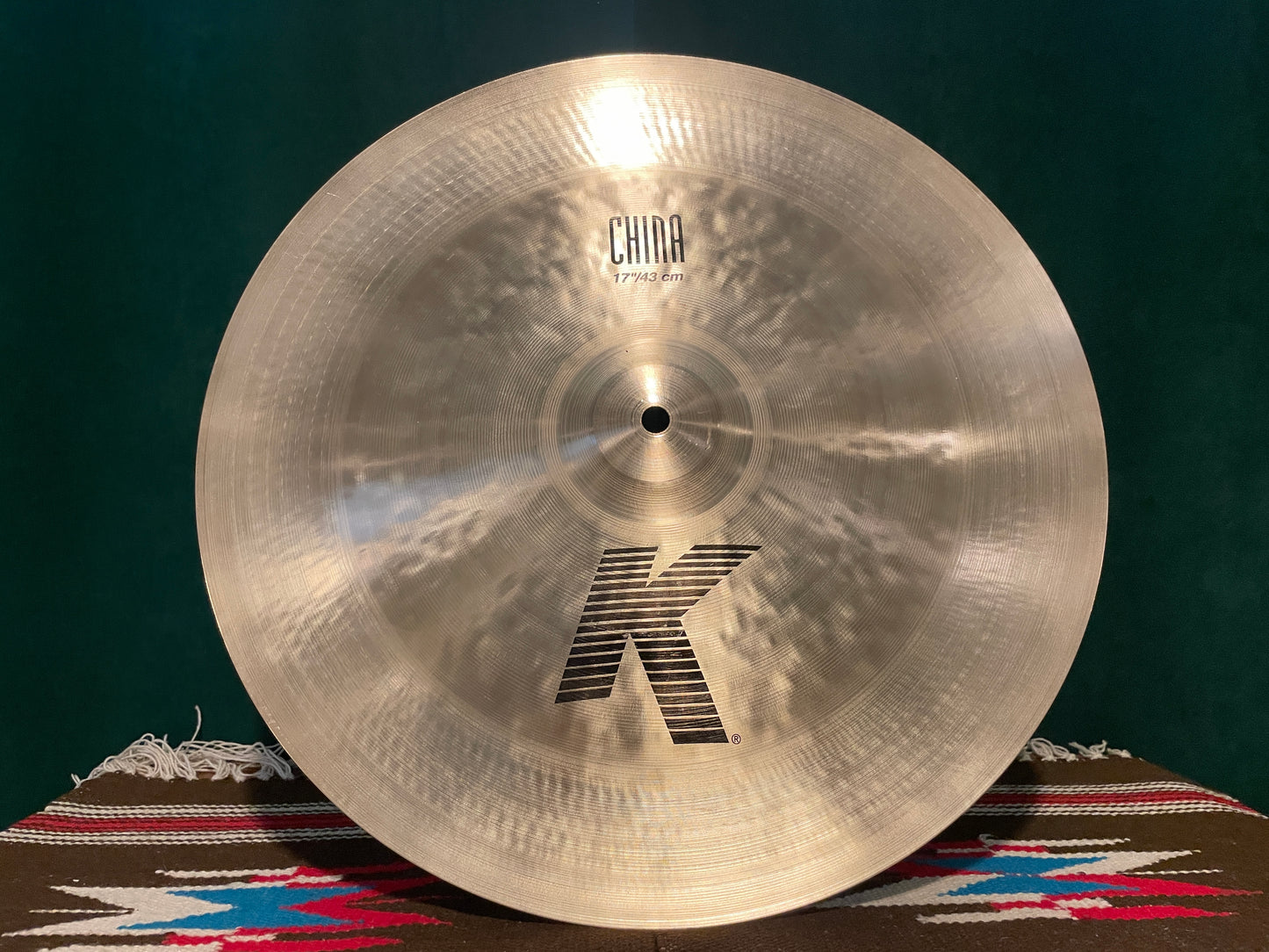 17" Zildjian K China Cymbal 1132g