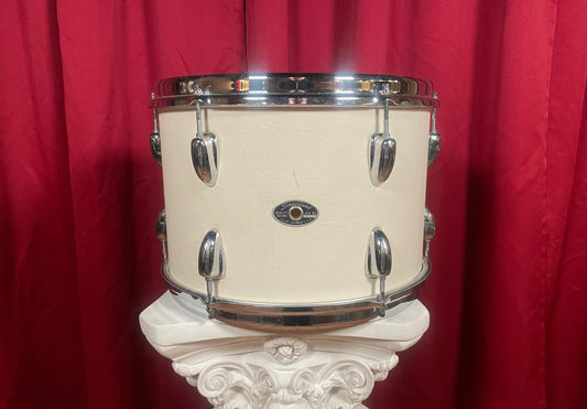 1975 Slingerland Sound King 9x13 Tom Classic White Cordova Leatherette Wrap 13x9