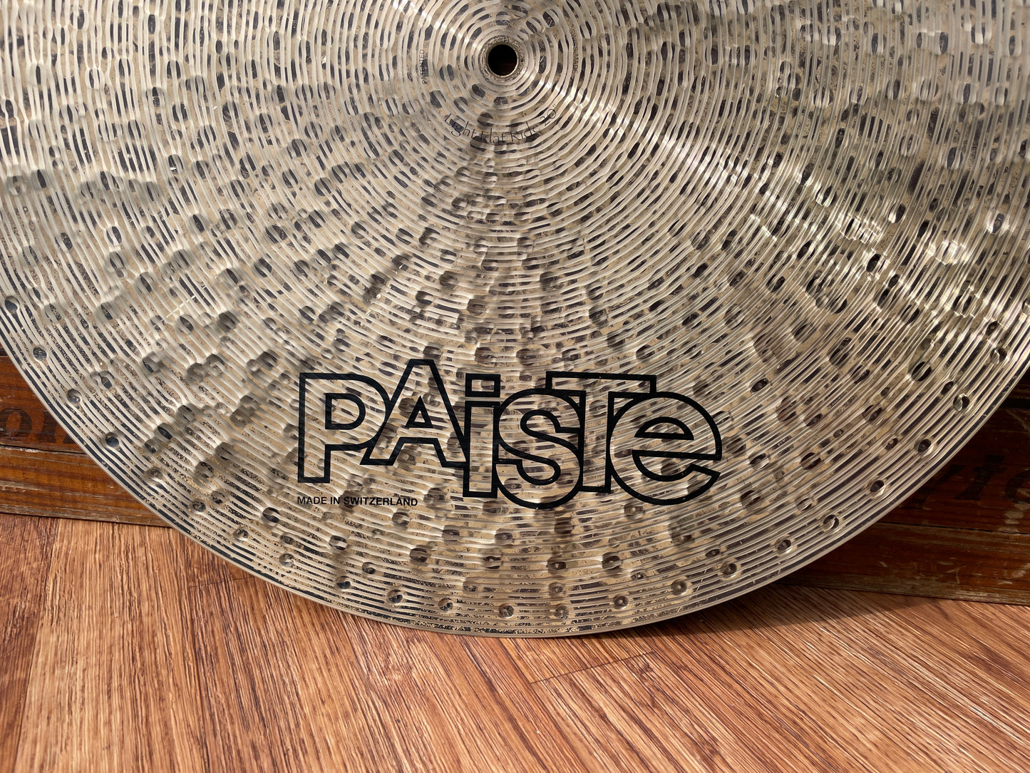 20" Paiste Signature Traditional Light Flat Ride Cymbal 2028g *Video Demo*