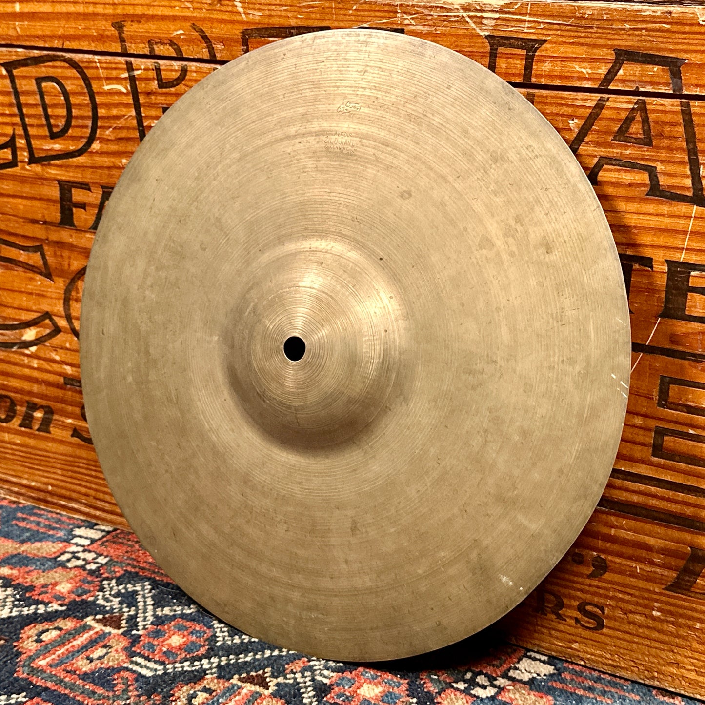 12" Zildjian A 1940s 1st / 2nd / Pre-Trans Stamp Splash Cymbal 362g *Video Demo*