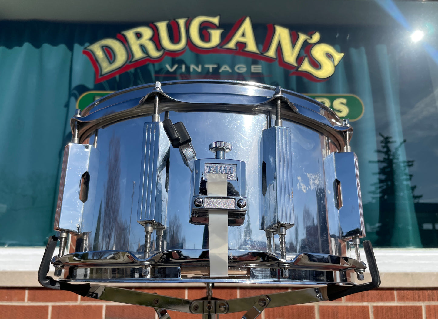 1990s Tama 6.5x14 AW206 Chrome Over Birch Snare MIJ Artwood