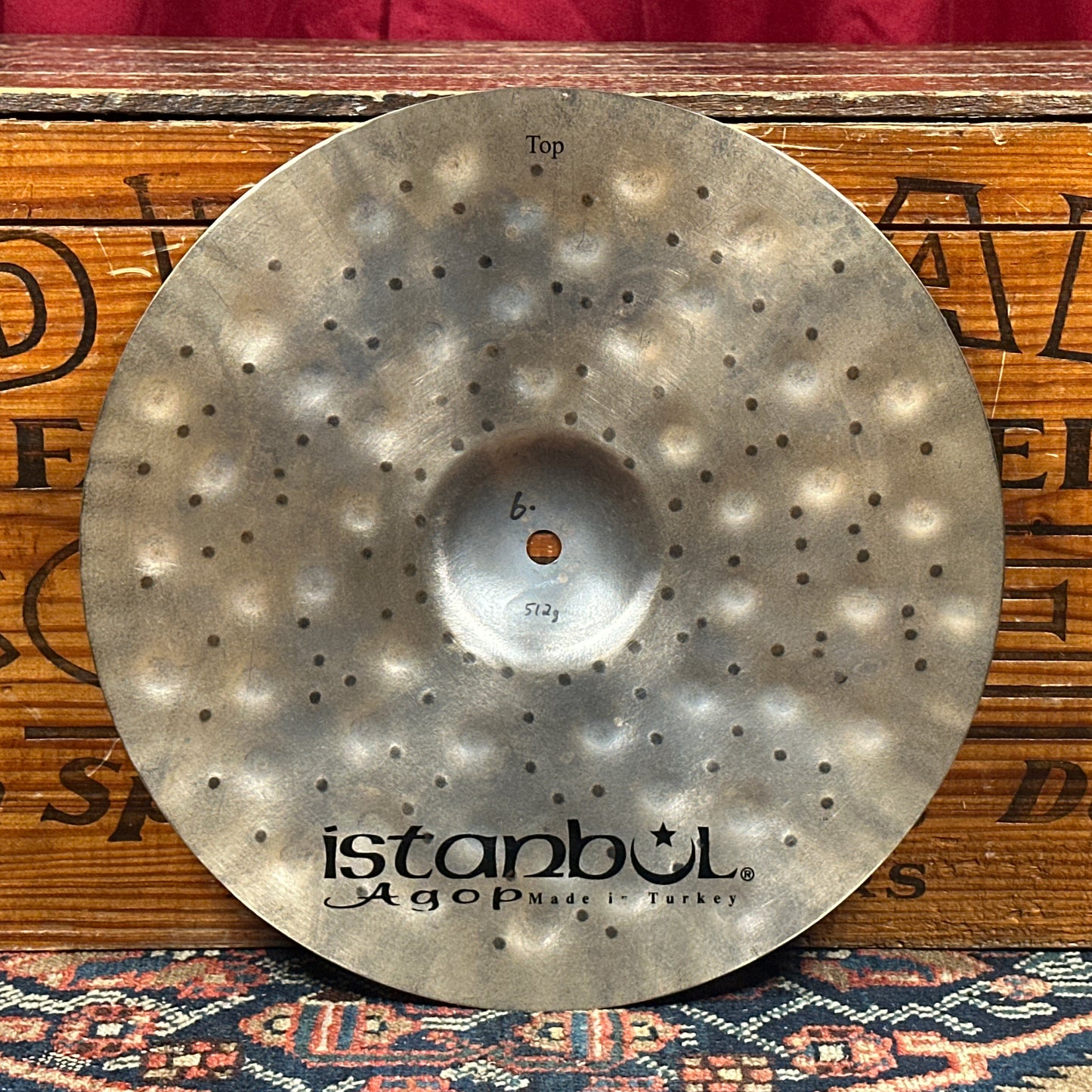 13" Istanbul Agop Xist Dry Dark Hi-Hat Cymbal Pair 512g/940g *Video Demo*