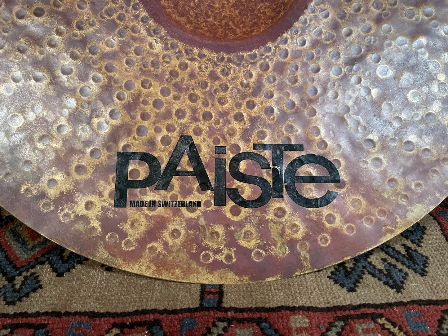 21" Paiste Signature Dark Dry Ride Cymbal Mark I 2424g *Video Demo*