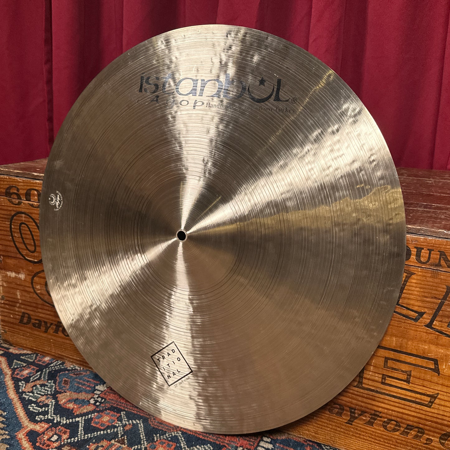 22" Istanbul Agop Traditional Dark Crash Cymbal 2114g *Video Demo*