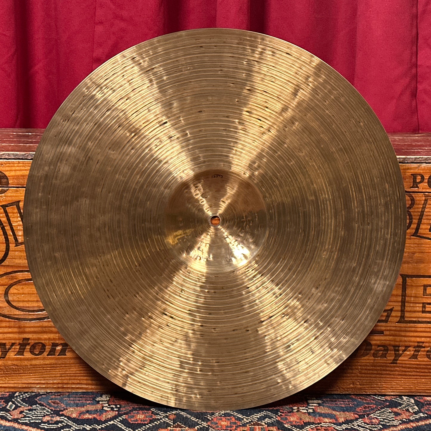 19" Istanbul Agop 30th Anniversary Crash Cymbal 1554g *Video Demo*