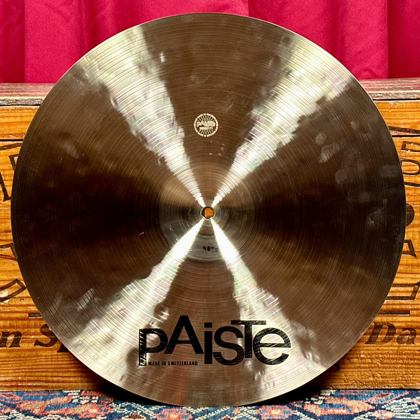 16" Paiste Masters Dark Crash Cymbal 984g *Video*