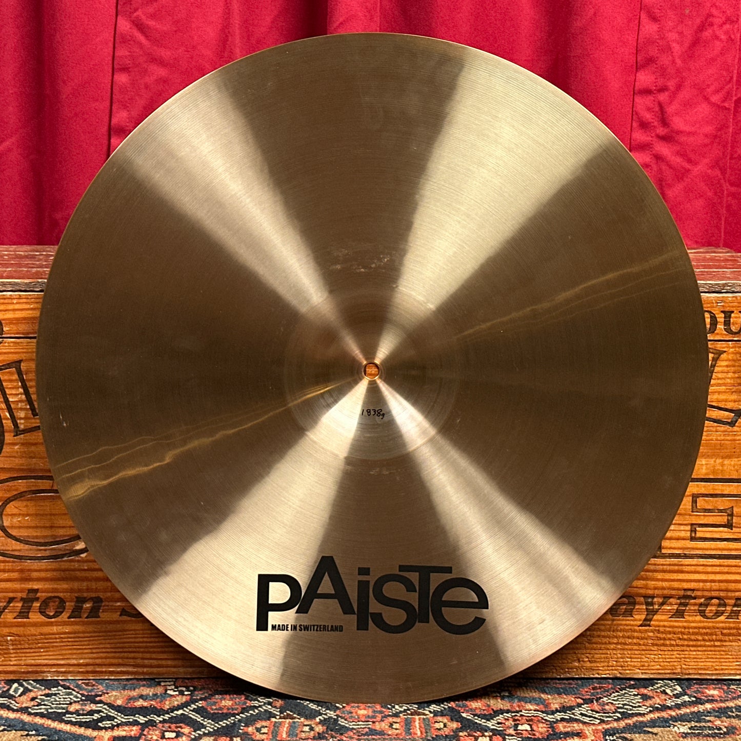 20" Paiste Giant Beat Multifunction Ride Crash Cymbal 1838g *Video Demo*