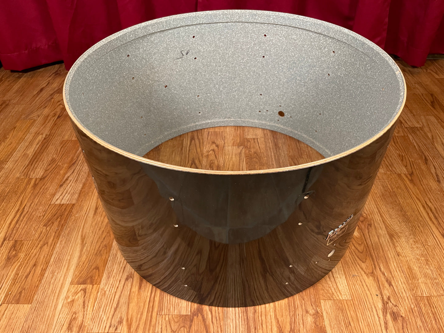 Early 1970s Rogers 14x24 Bass Drum Shell Black