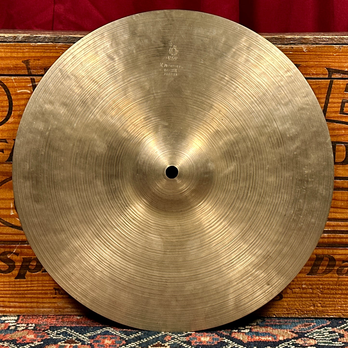 14" K Zildjian Istanbul 1960s-1970s New Stamp Hi-Hat Cymbal Pair 776g/804g *Video Demo*