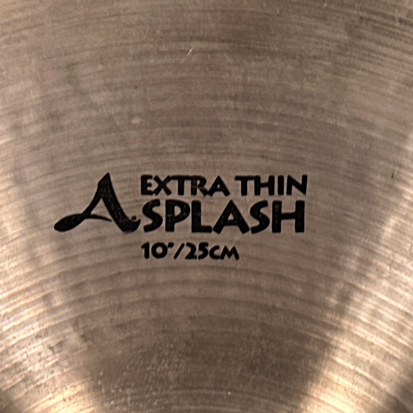 10" Zildjian A Extra Thin Splash Cymbal 228g *Video Demo*