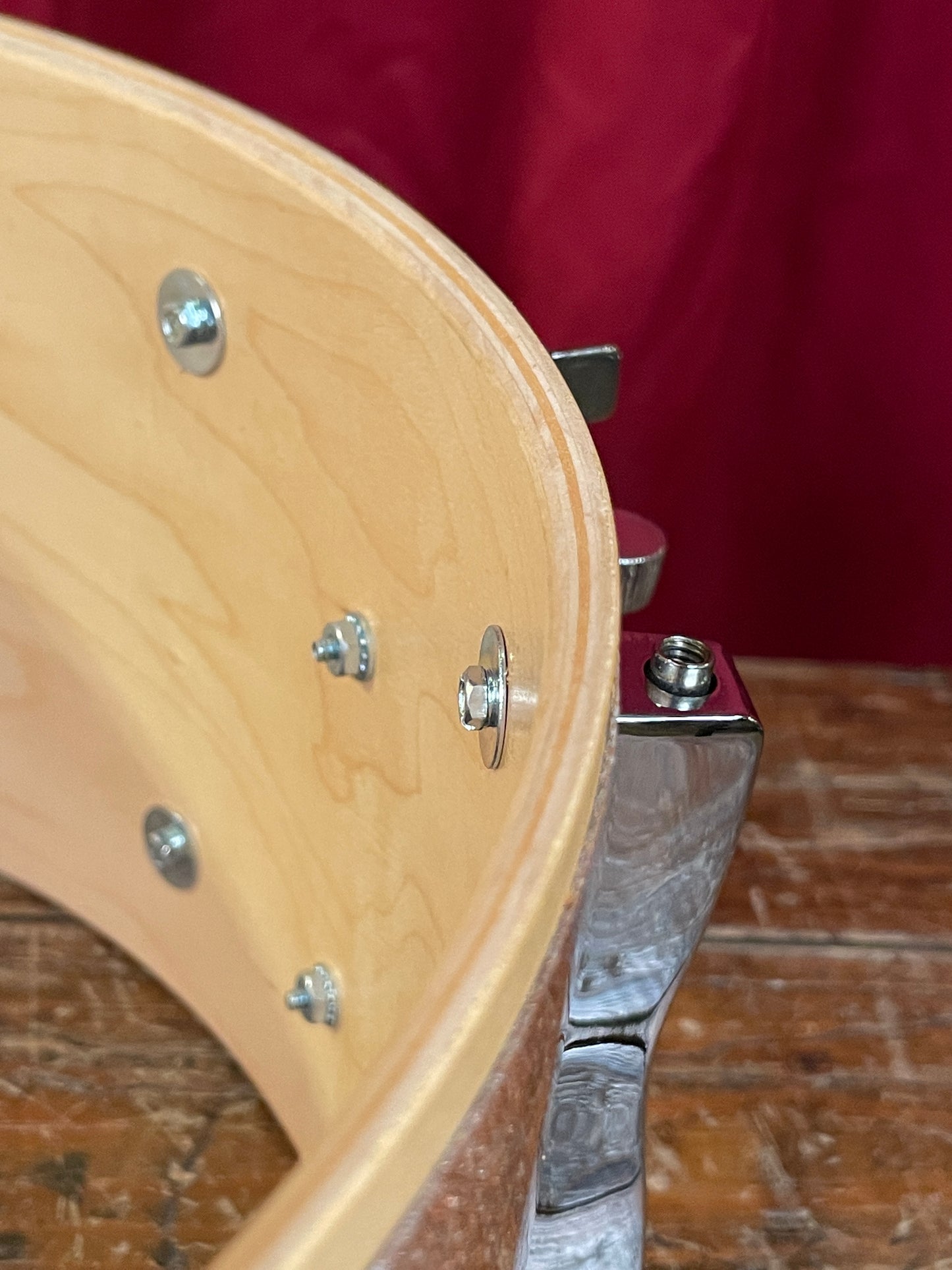 Ludwig Classic Maple 6.5x14 Snare Drum LS403 Champagne Sparkle