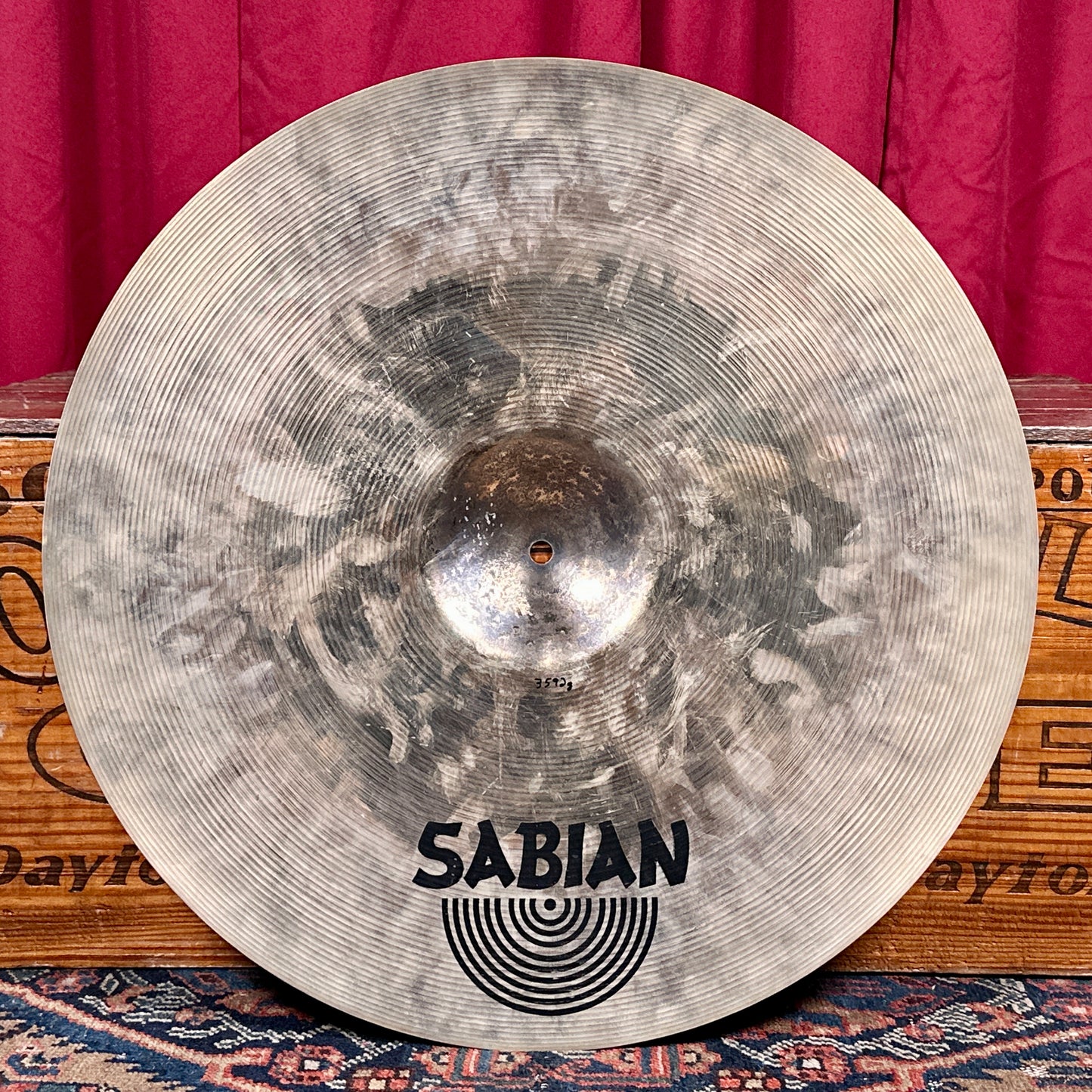 21" Sabian HH Raw Bell Dry Ride Cymbal 3592g