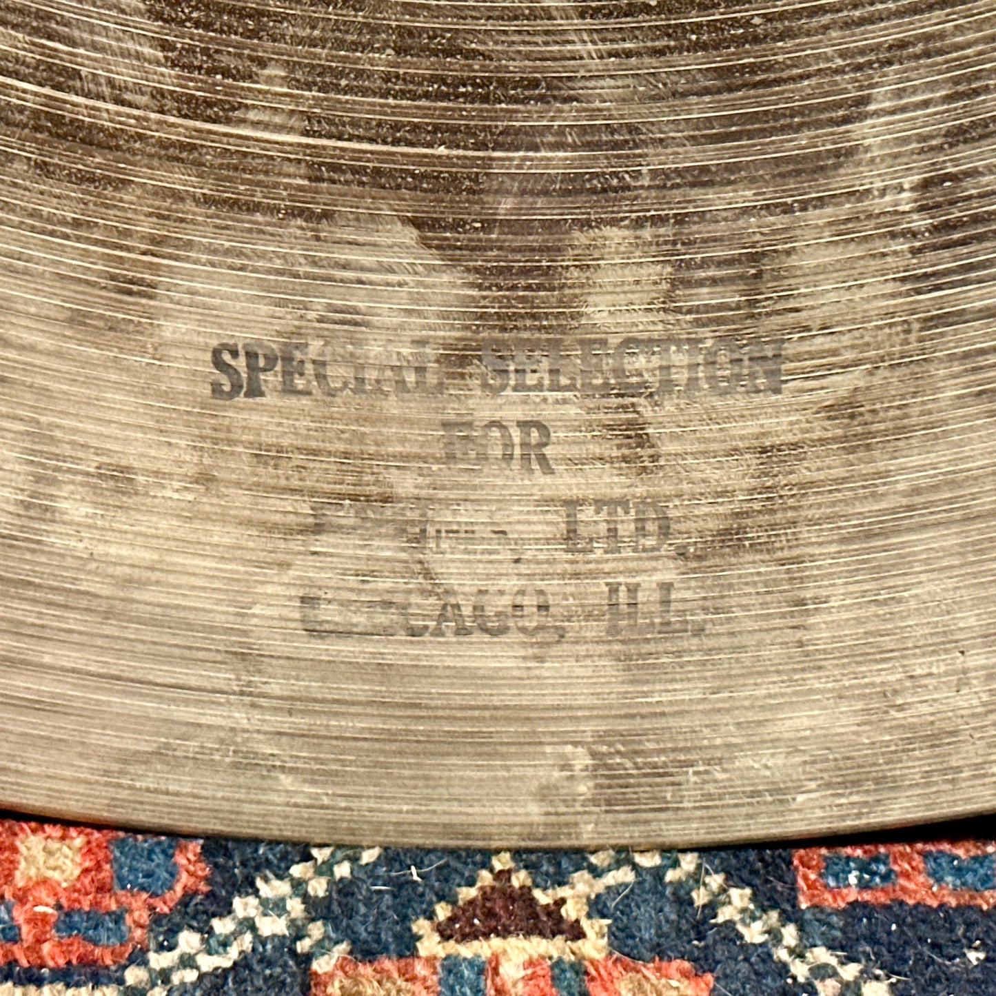 22" Zildjian A 1960s Ride Cymbal 3434g *Video*