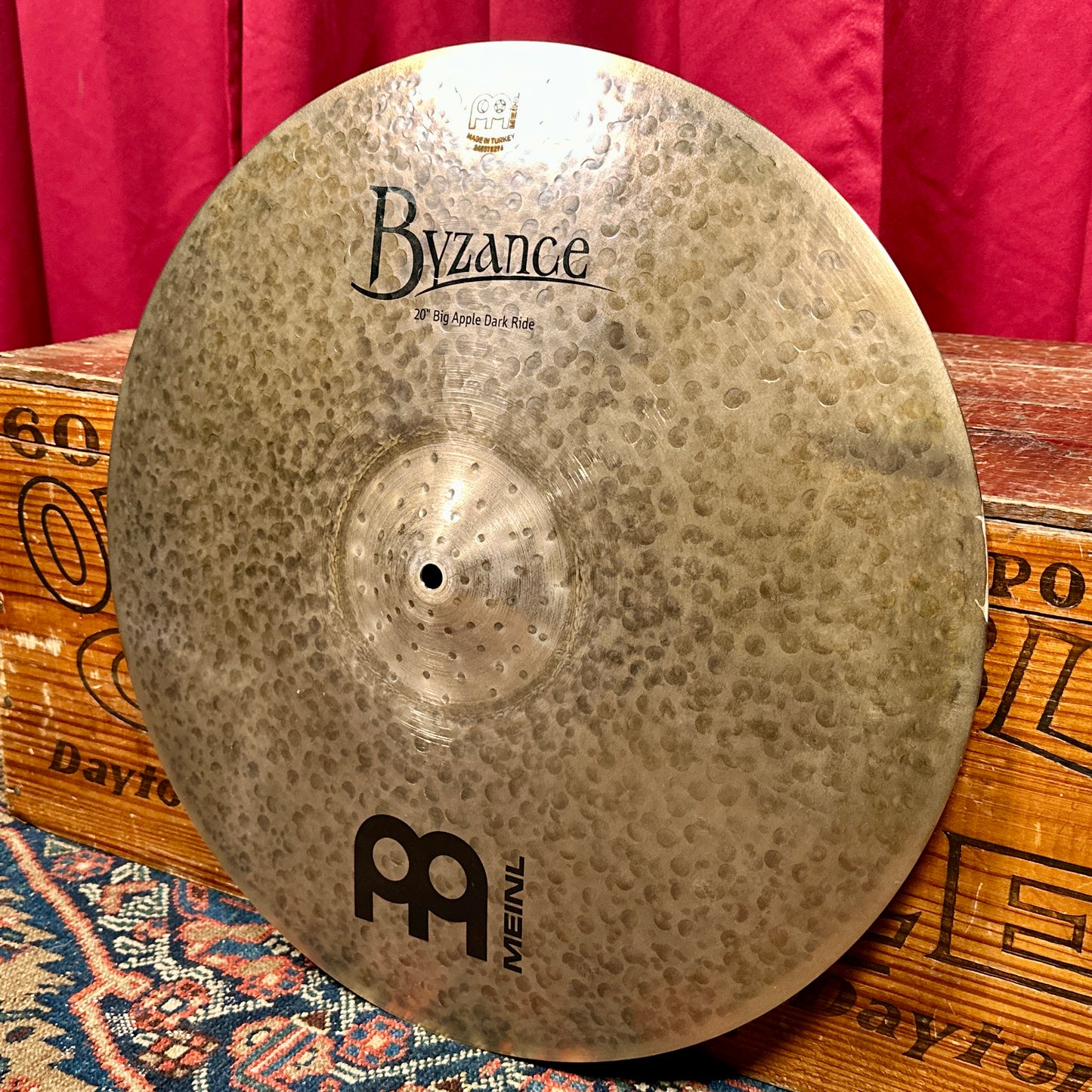 20" Meinl Byzance Dark Big Apple Dark Ride Cymbal 2090g *Video*