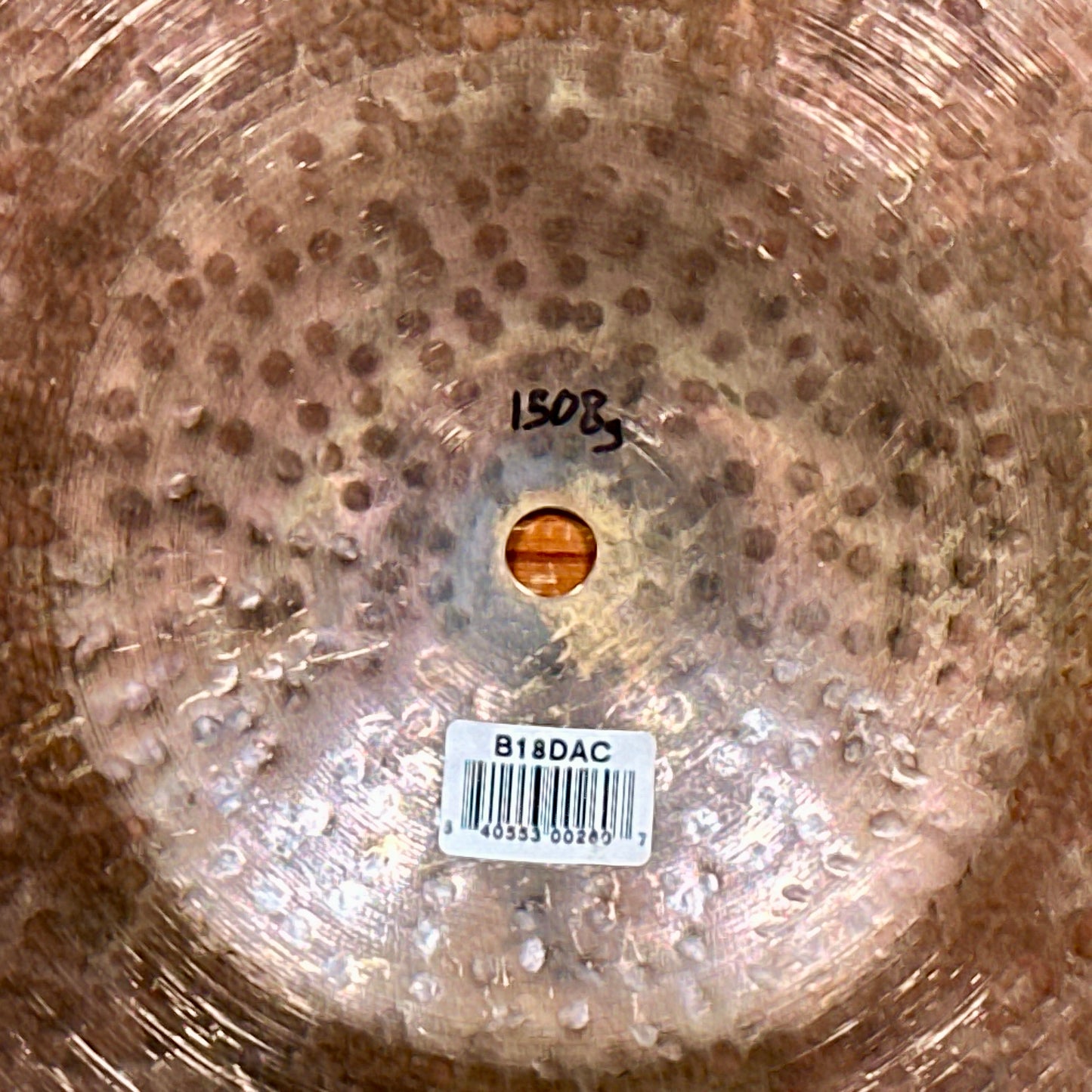 18" Meinl B18DAC Byzance Dark Crash Cymbal 1508g *Video*