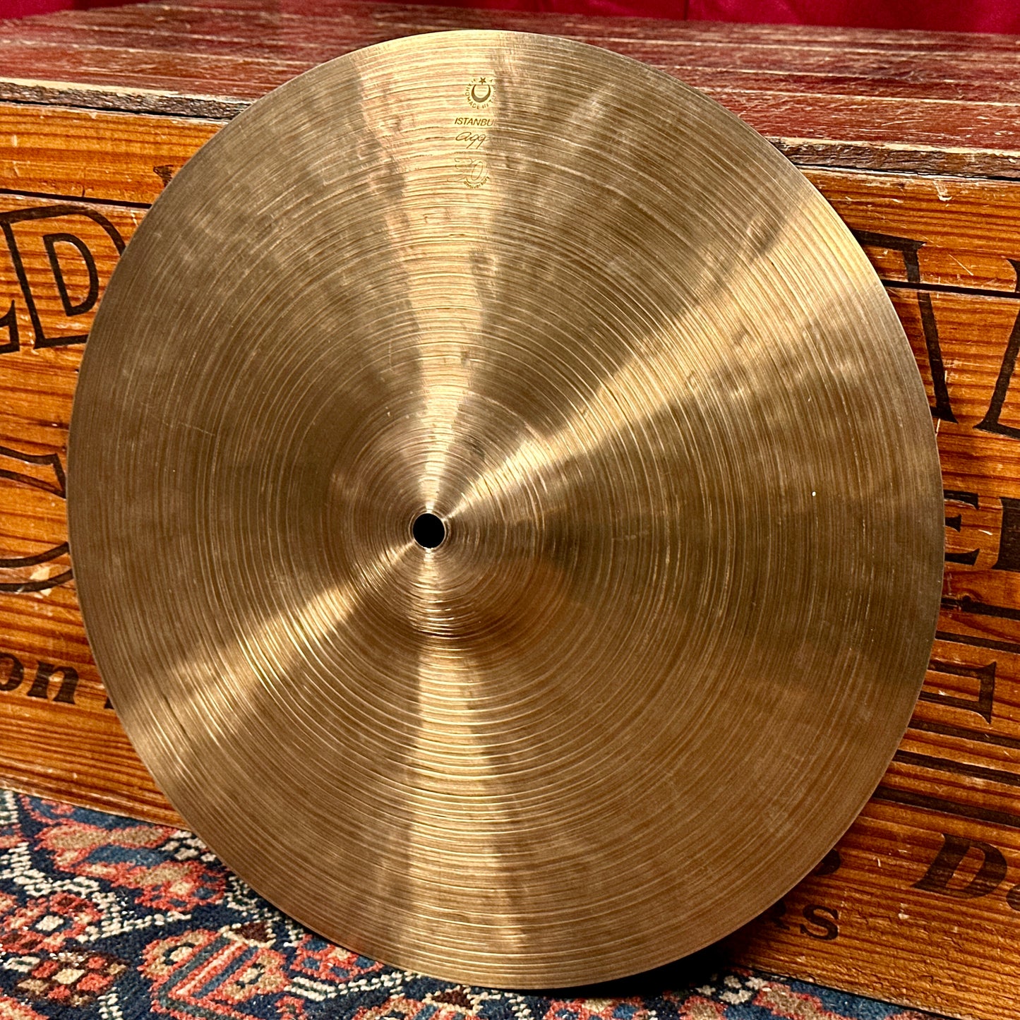 14" Istanbul Agop 30th Anniversary Hi-Hat Cymbal Pair 712g/720g *Video Demo*