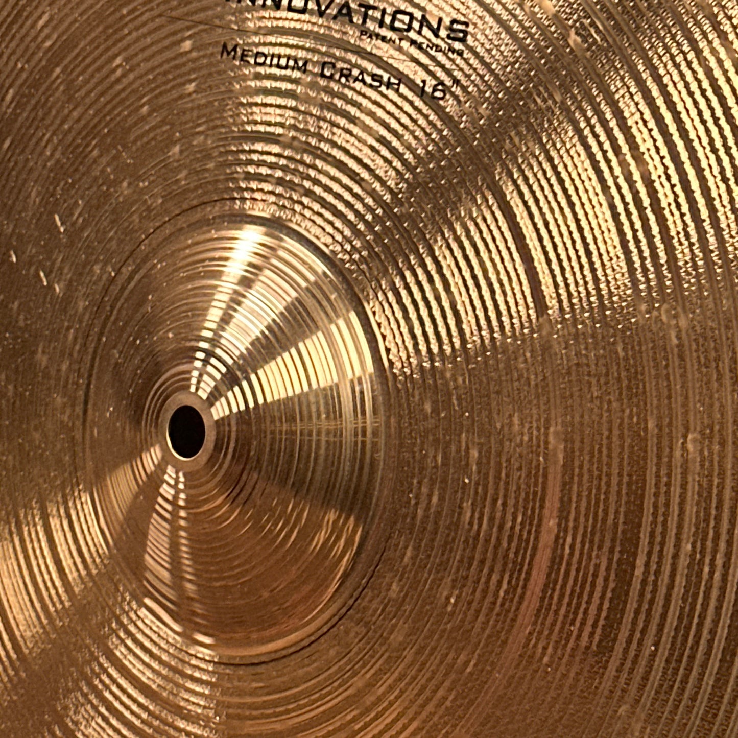 Rare 16" Paiste Innovations Medium Crash Cymbal 1066g *Video Demo*