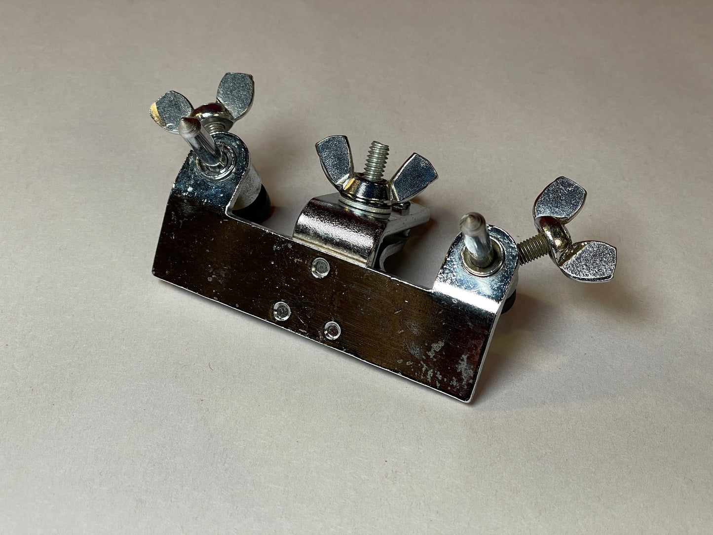 1970s Ludwig No. 1304-1 Bass Drum Anchor Chrome