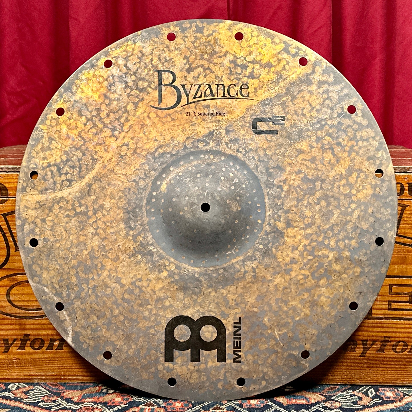 21" Meinl Byzance Vintage C Squared Ride Cymbal 3350g *Video*