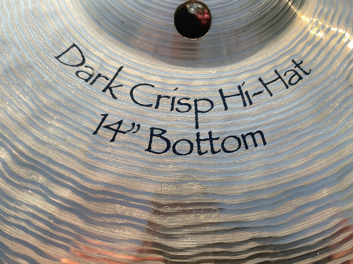 14" Paiste Signature Dark Crisp Hi-Hat Cymbal Pair 876g/1484g *Video Demo*