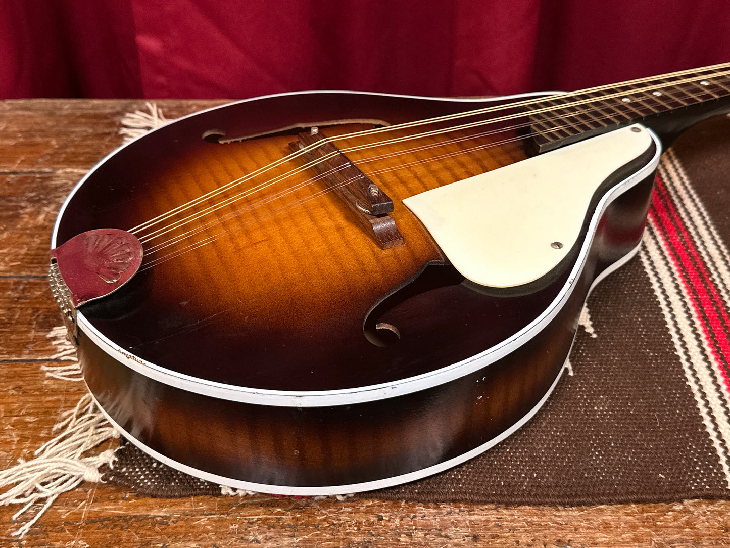 1960s Kay K64 A-Style Mandolin Sunburst 464